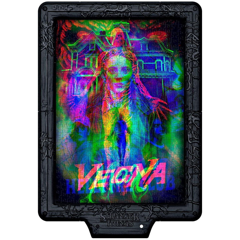 Stranger Things – Vecna’s Curse 520 darabos puzzle kerettel és RGB LED világítással – Clementoni kép 2