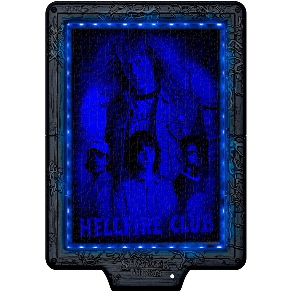 Stranger Things – Vecna’s Curse 520 darabos puzzle kerettel és RGB LED világítással – Clementoni kép 3