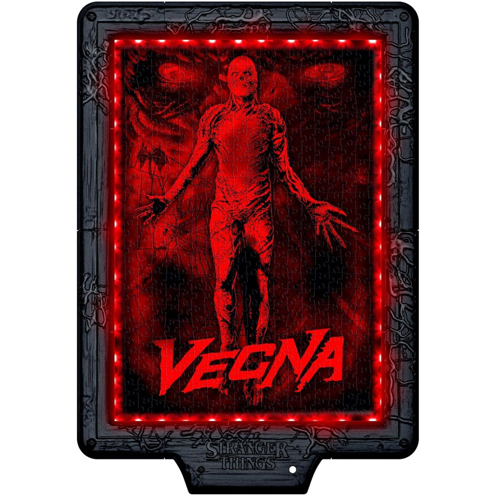 Stranger Things – Vecna’s Curse 520 darabos puzzle kerettel és RGB LED világítással – Clementoni kép 4