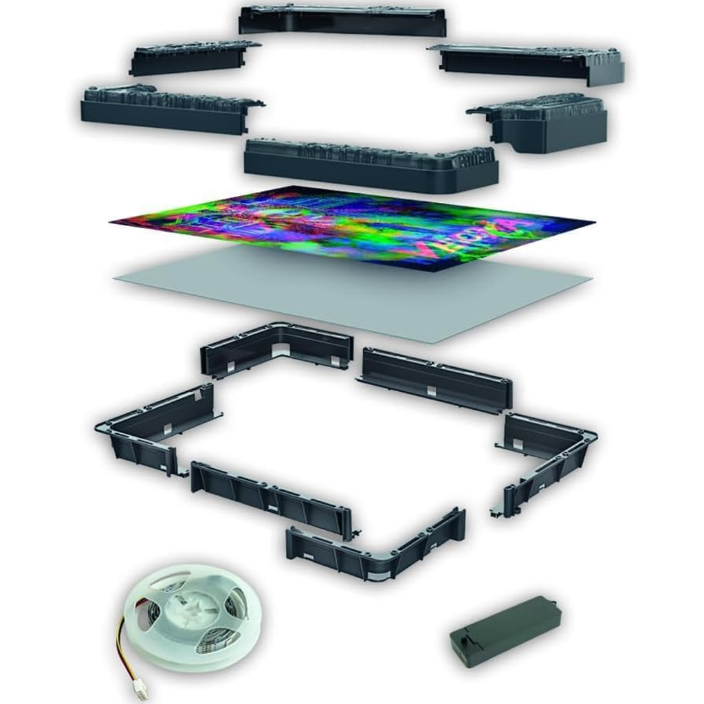 Stranger Things – Vecna’s Curse 520 darabos puzzle kerettel és RGB LED világítással – Clementoni kép 7