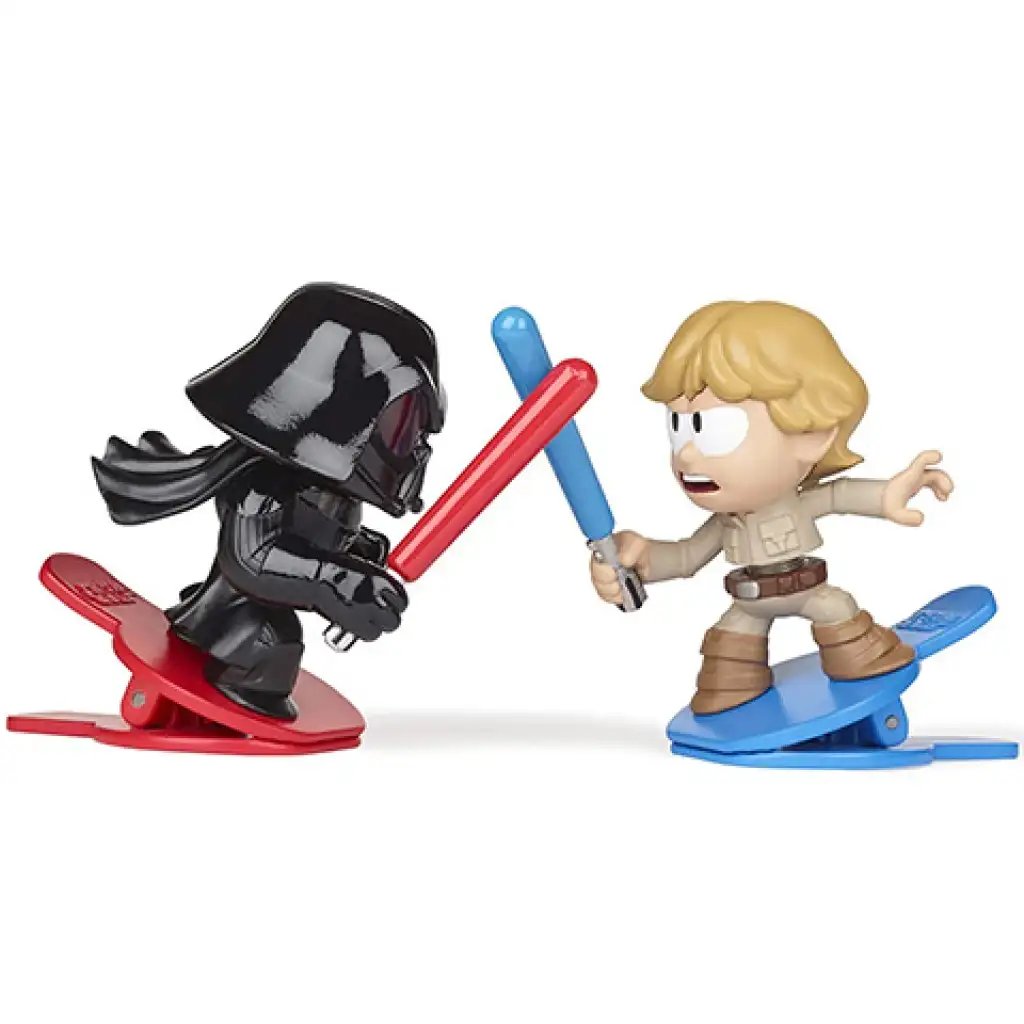 Star Wars Battle Bobblers Vader vs Luke csipeszes figura - Hasbro kép 2