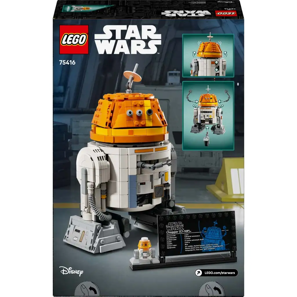 LEGO® Star Wars™: Chopper (C1-10P)™ asztromechanikus droid (75416) kép 2