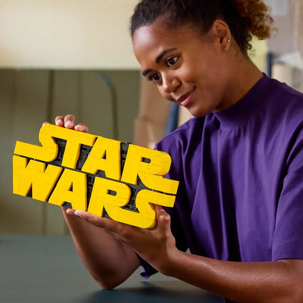 LEGO® Star Wars™: Kockákból épült Star Wars™ logó (75407) kép 3