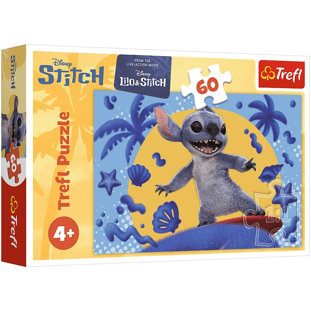 Disney: Stitch 60db-os puzzle - Trefl