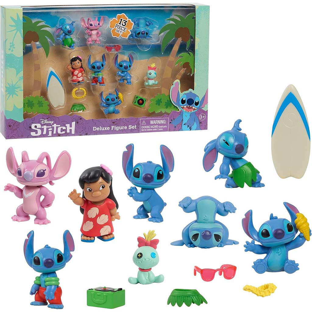 Lilo & Stitch deluxe figura készlet 11db-os kép 2