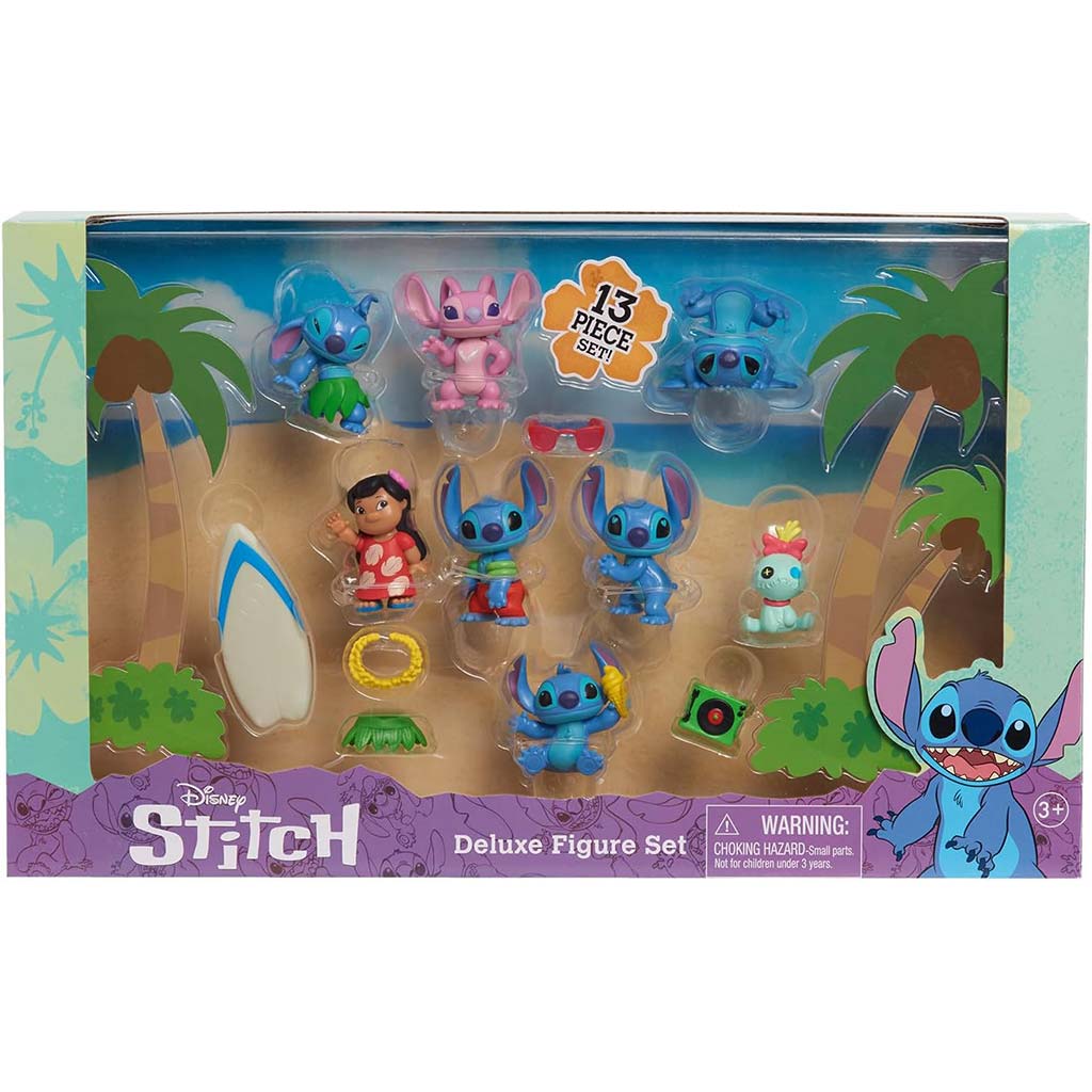 Lilo & Stitch deluxe figura készlet 11db-os