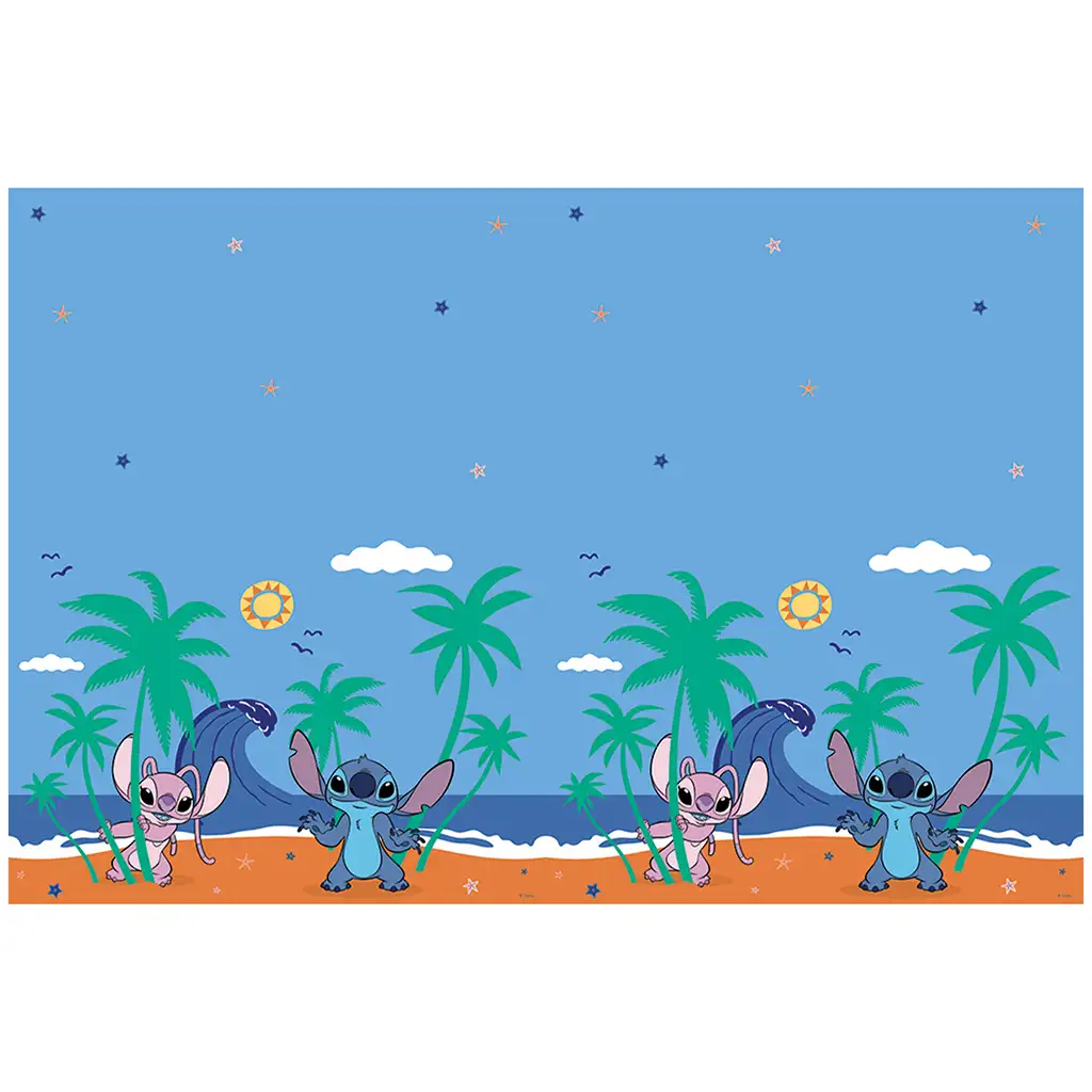 Disney Stitch műanyag asztalterítő 120x180cm
