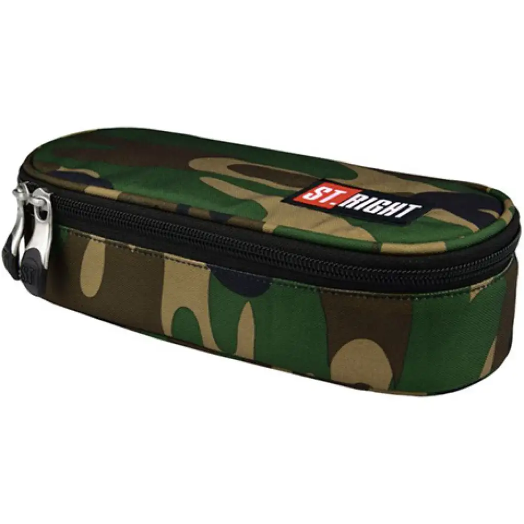 St.Right Moro terepmintás ovális tolltartó 23cm kép 2