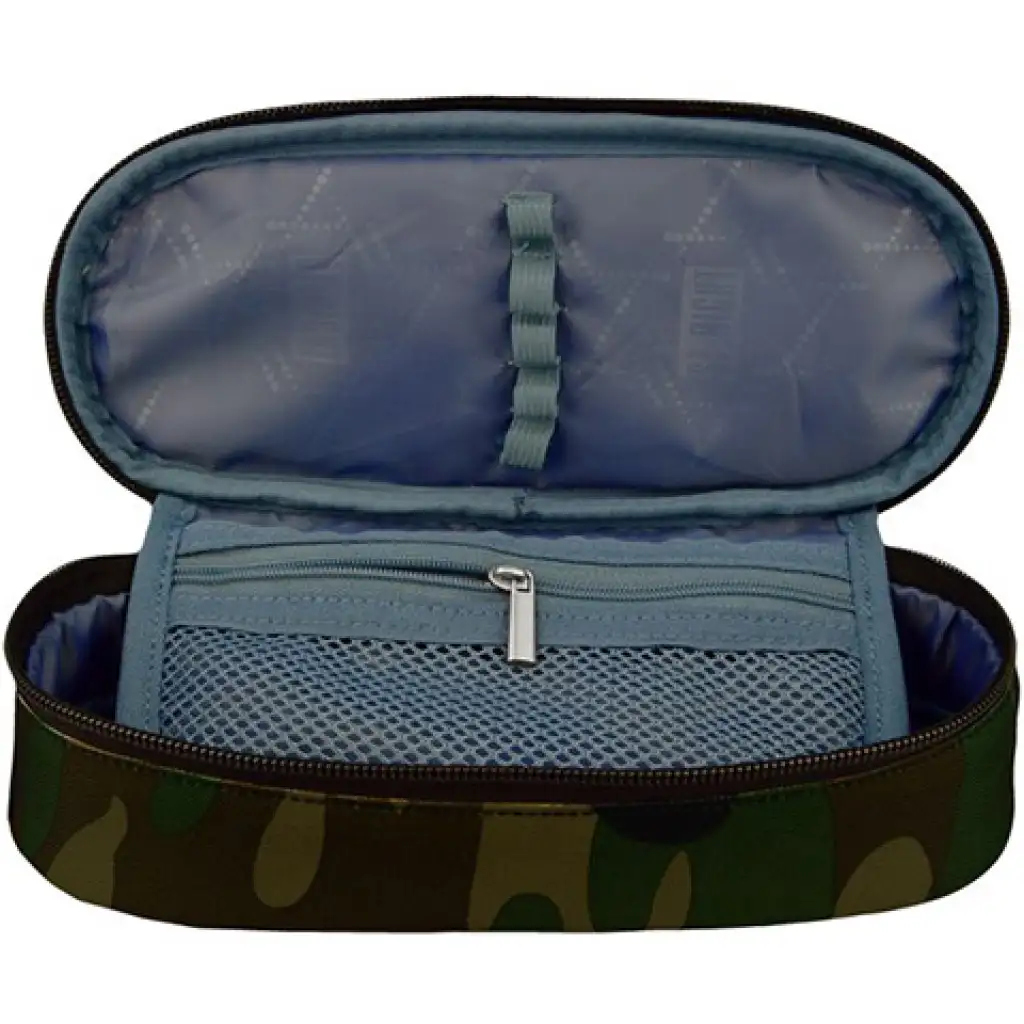 St.Right Moro terepmintás ovális tolltartó 23cm kép 3