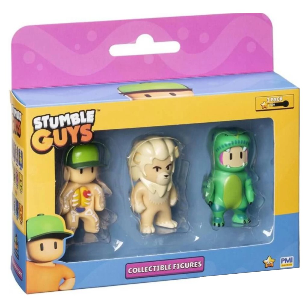 Stumble Guys 3db-os figura szett több változatban 2. sorozat kép 3