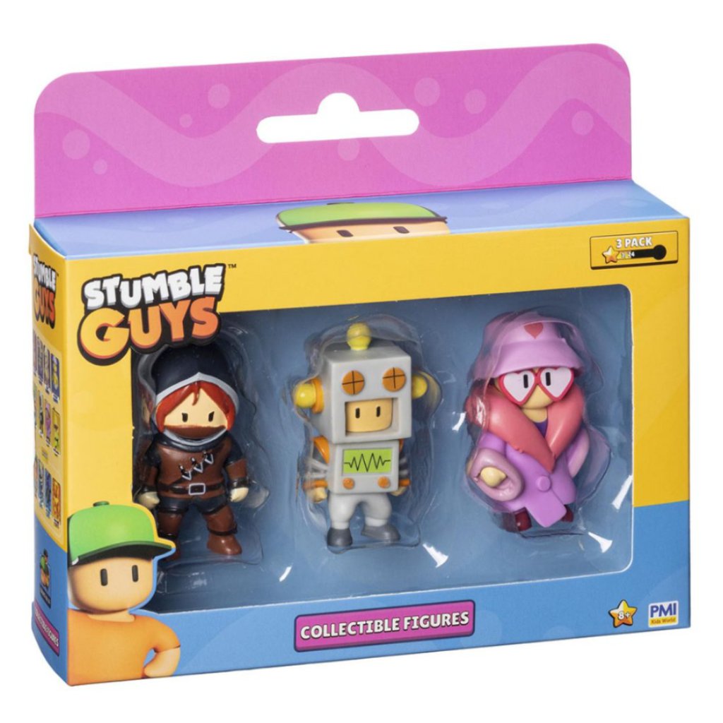 Stumble Guys 3db-os figura szett több változatban 2. sorozat kép 2