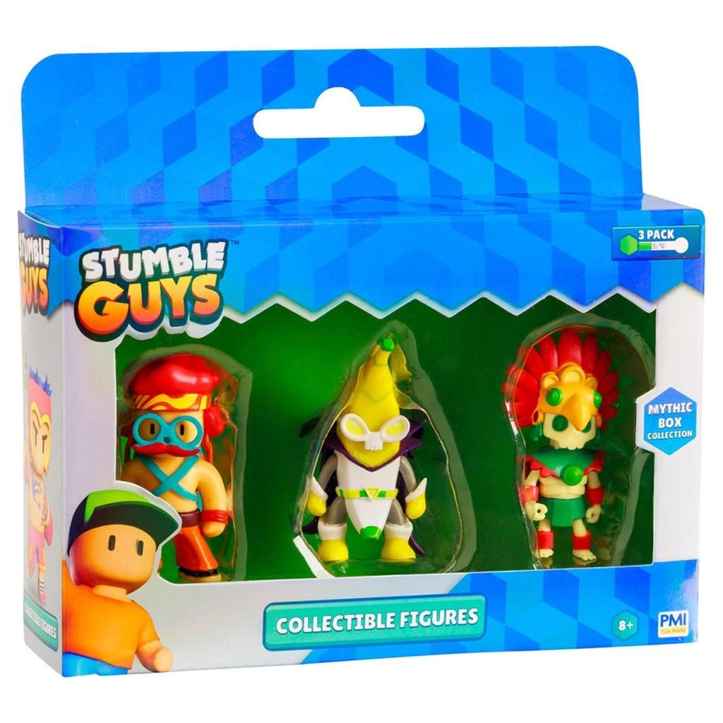 Stumble Guys 3db-os mini figura csomag többféle változatban 3. sorozat 1db kép 3