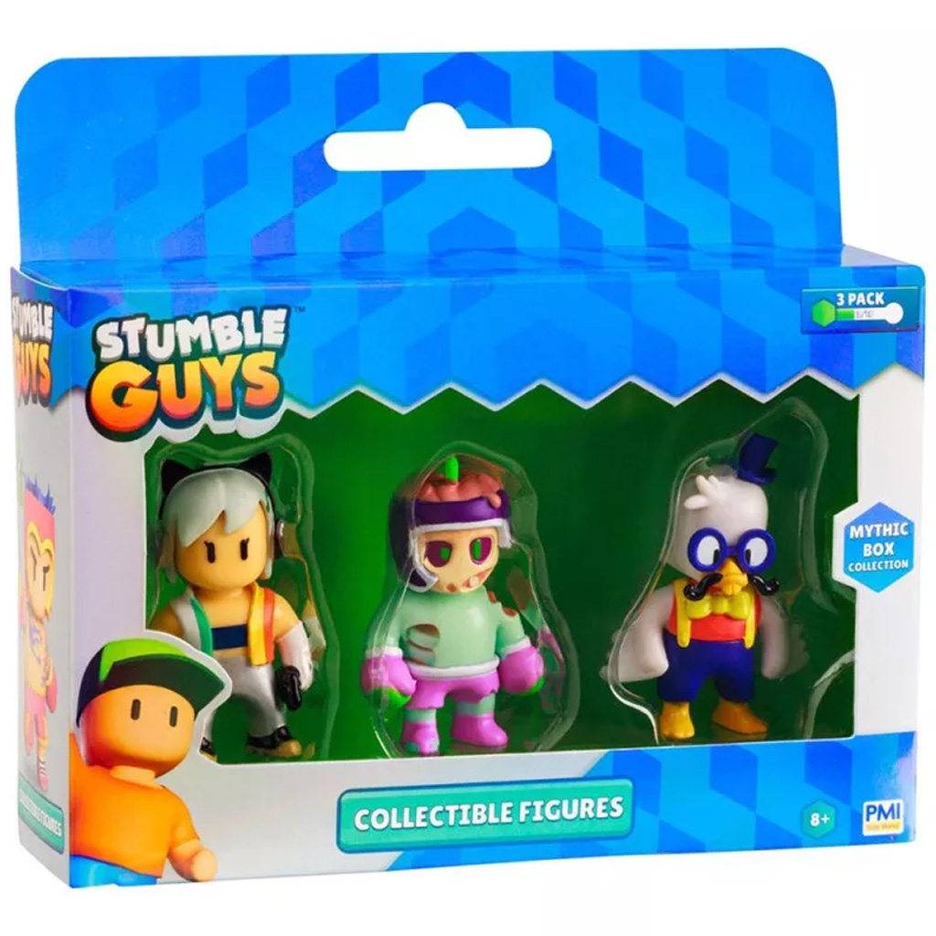 Stumble Guys 3db-os mini figura csomag többféle változatban 3. sorozat 1db