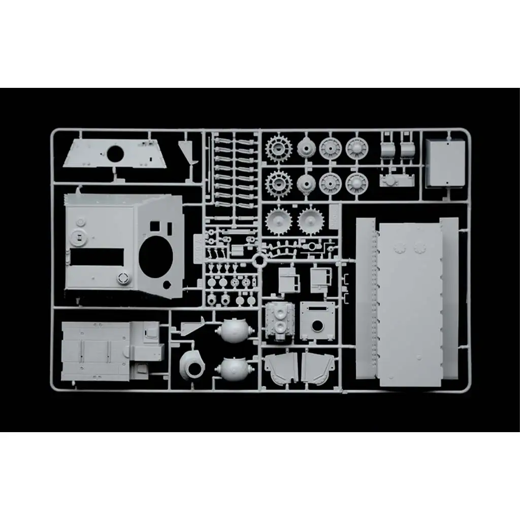 Italeri 1/35 38 cm RW 61 auf STURMMORSER TIGER tank makett kép 4