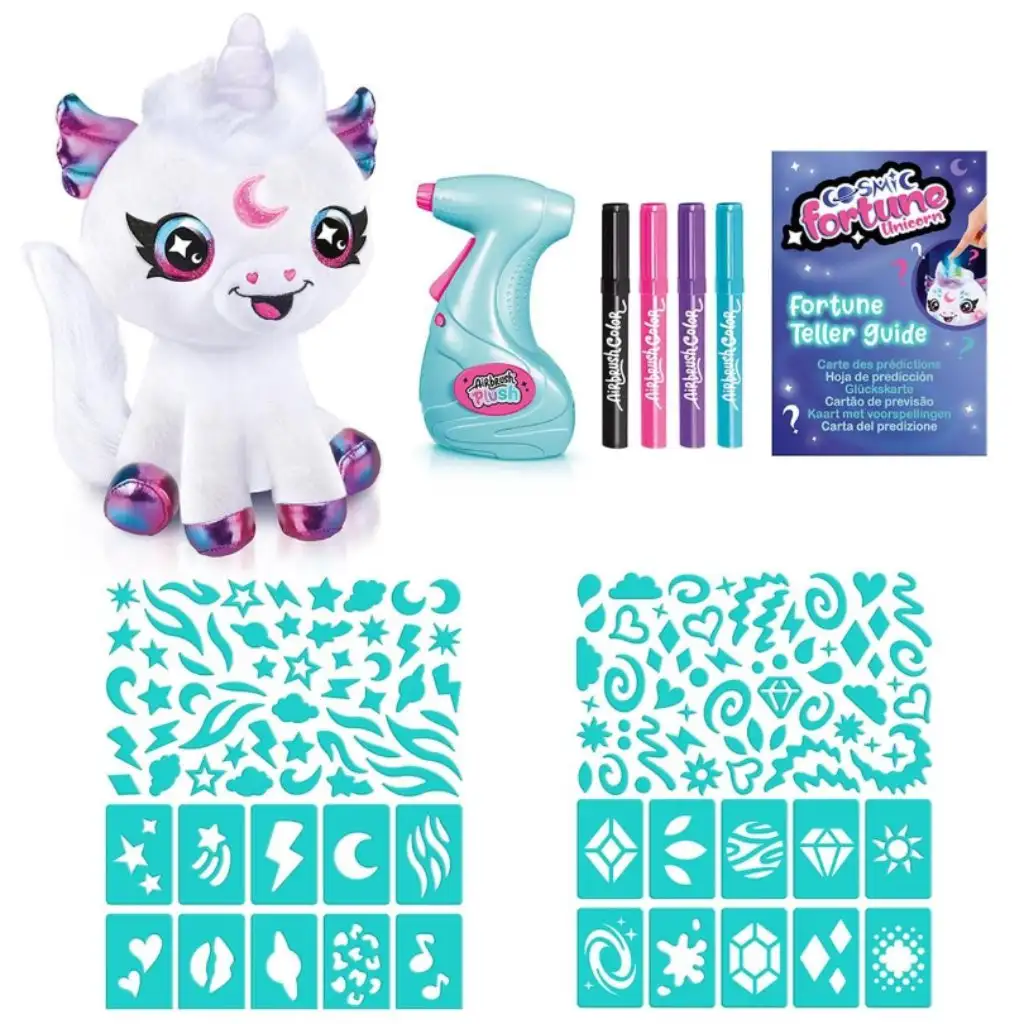 Style 4 Ever színezhető plüss kozmikus unikornis fényekkel kép 5
