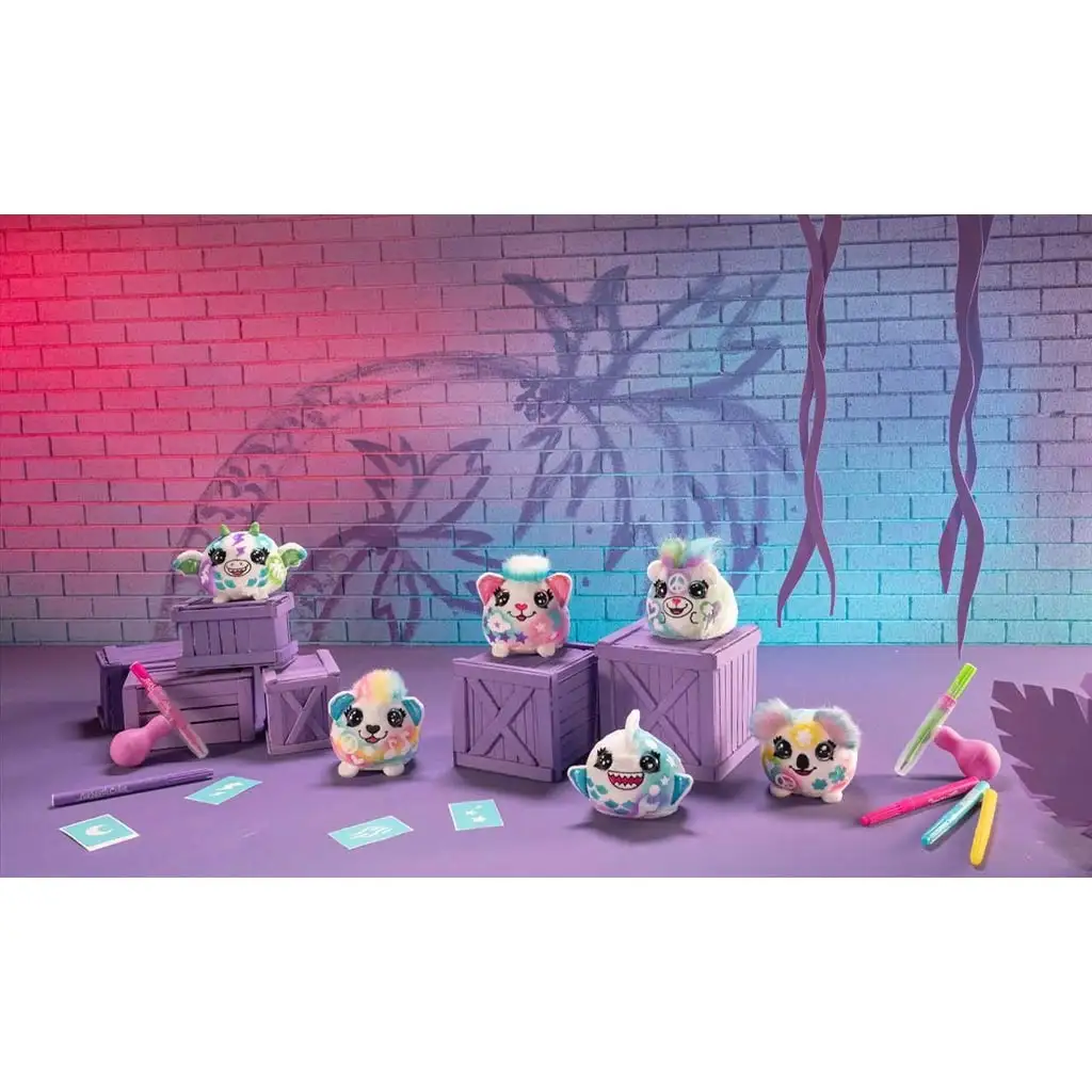 Style4Ever Színezhető plüss miniállatok többféle változatban kép 6