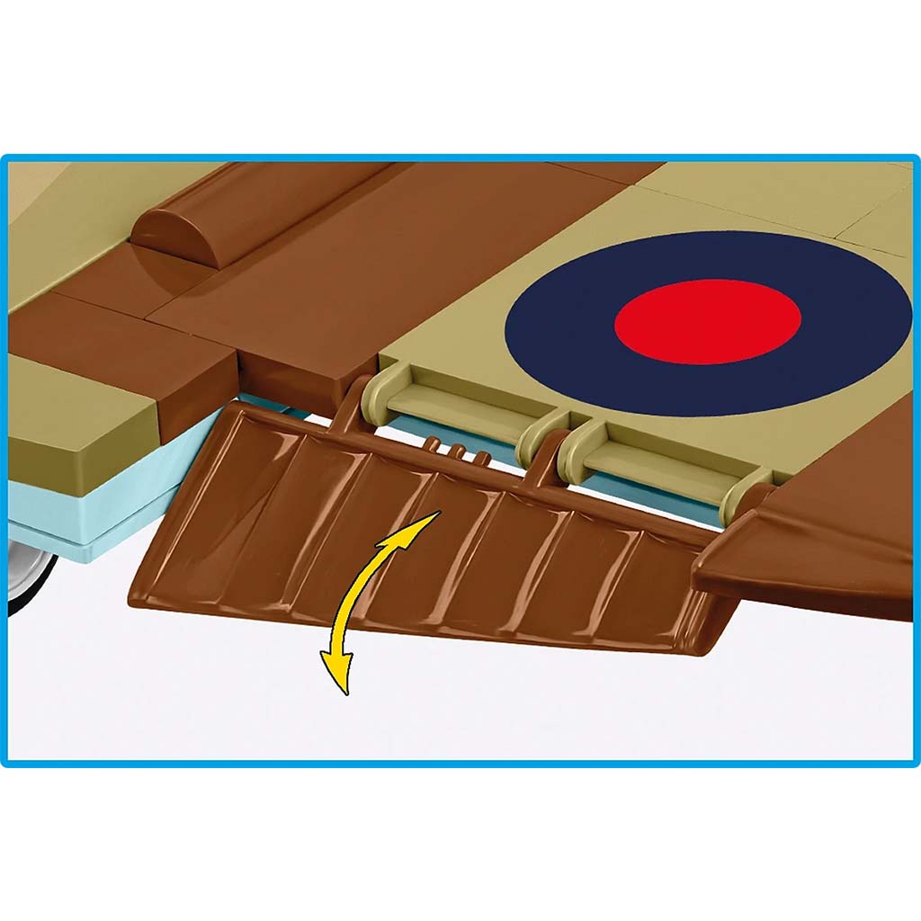 COBI: Supermarine Spitfire Mk. IXe repülőgép építőjáték (5764) kép 5