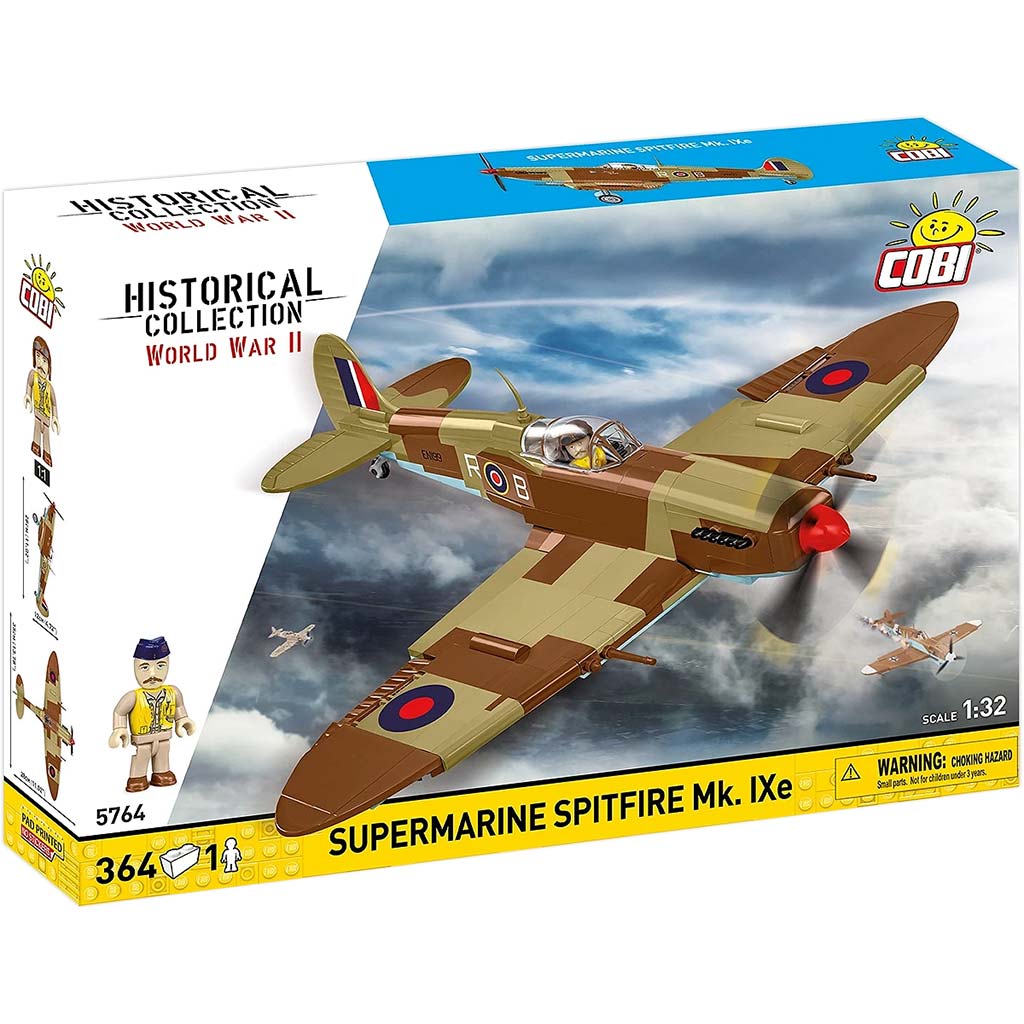 COBI: Supermarine Spitfire Mk. IXe repülőgép építőjáték (5764)