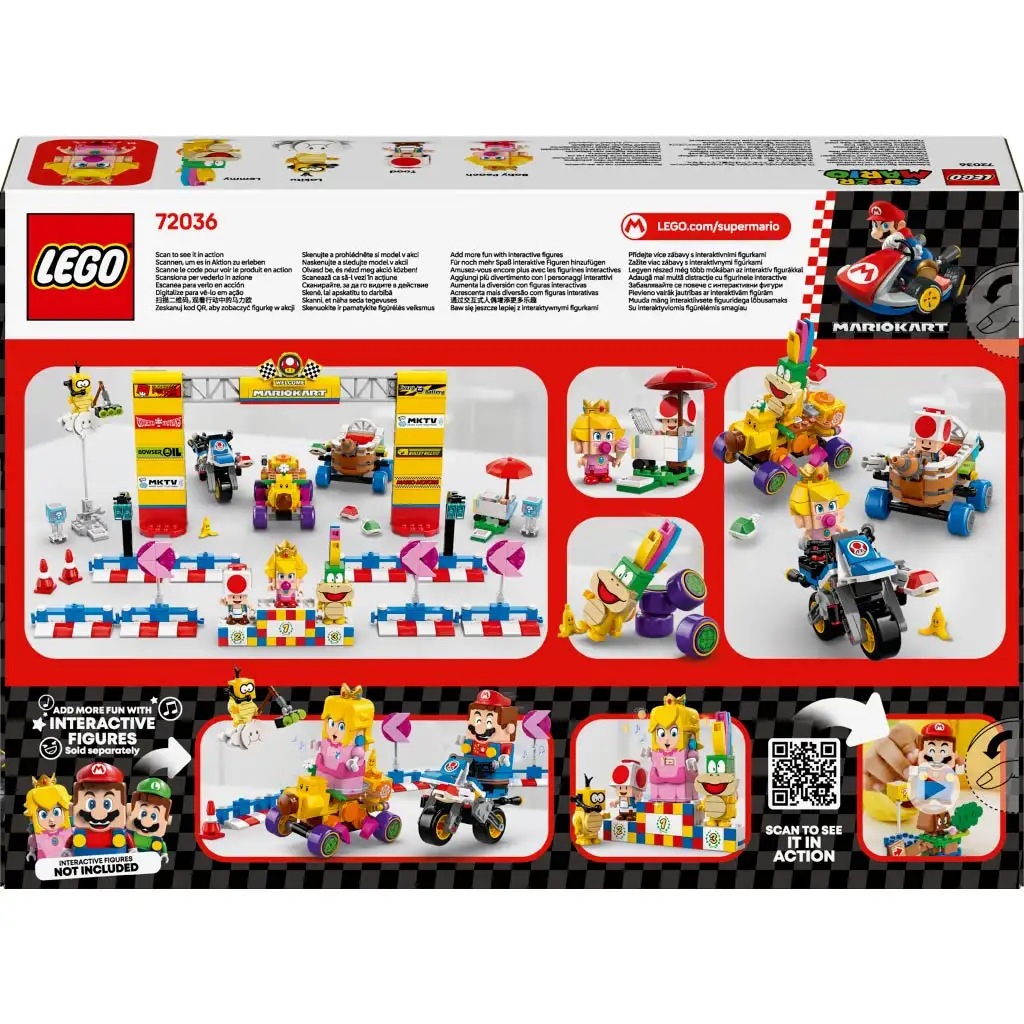 LEGO® Super Mario™: Mario Kart™ - Baby Peach és a Grand Prix szett (72036) kép 2