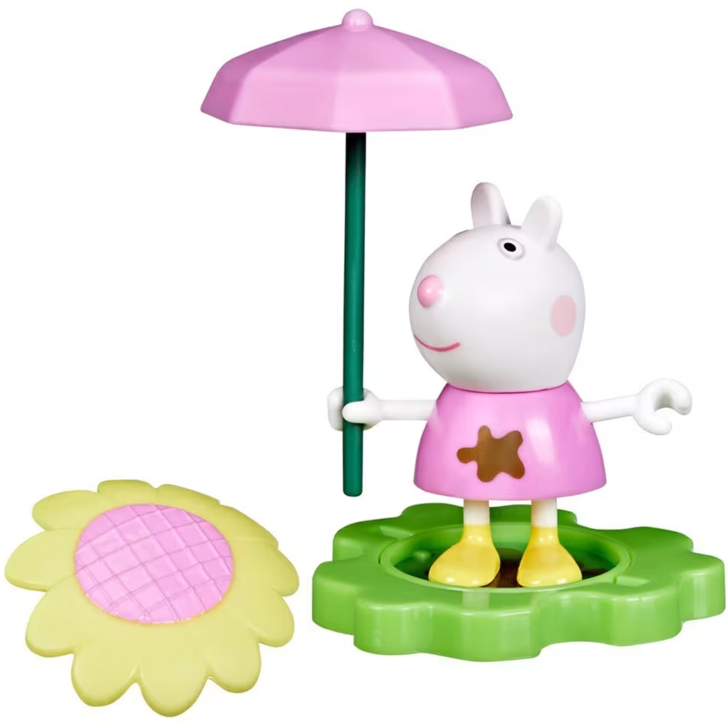 Peppa Malac: Sáros pocsolyás barátok - Suzy játékfigura - Hasbro kép 3