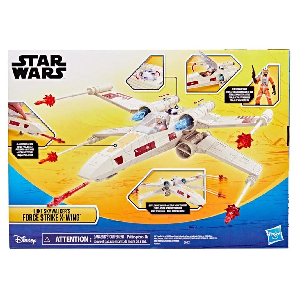 Star Wars: Epic World of Action Luke Skywalker erőcsapás X-szárnyúja - Hasbro kép 2
