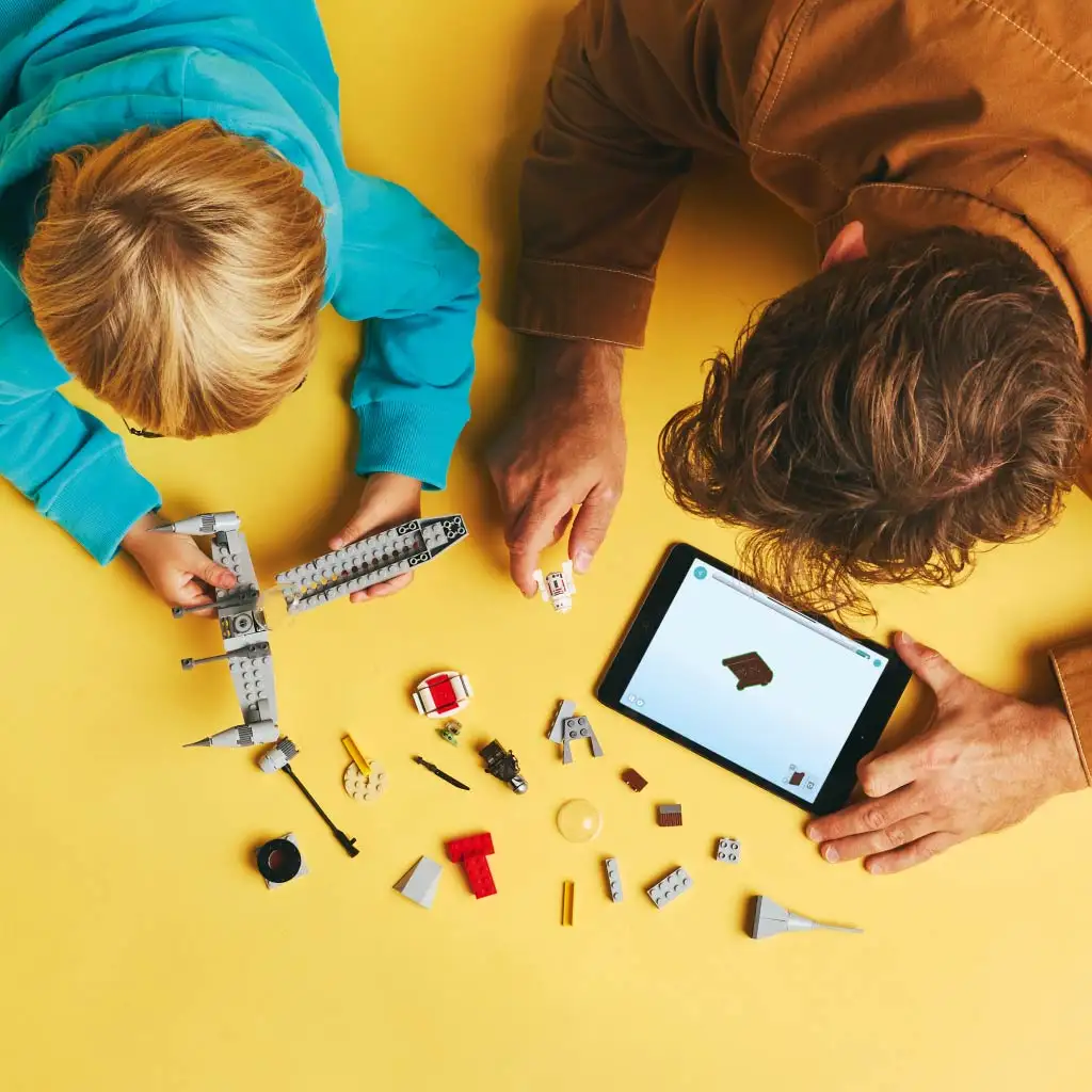 LEGO® Star Wars™: Mando és Grogu N1-es vadászgépe (75410) kép 3