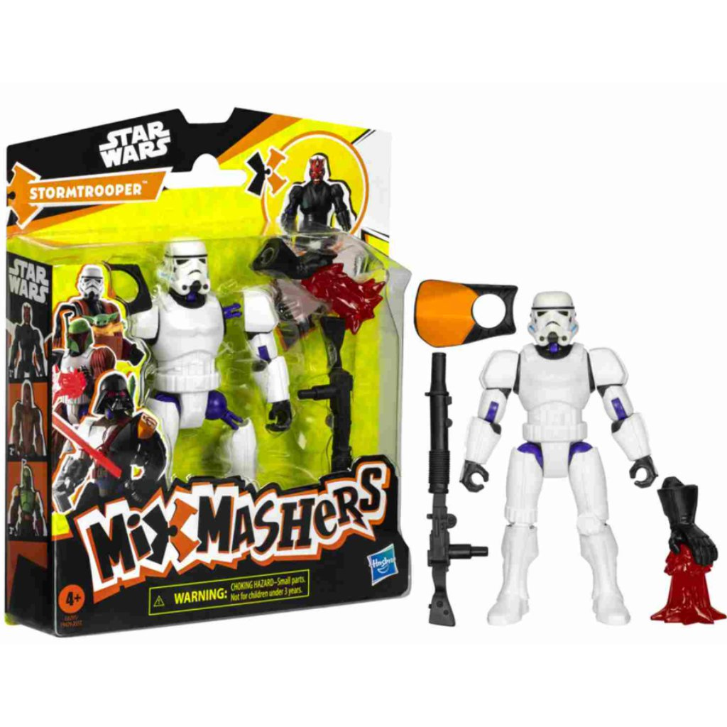 Star Wars: Mix Mashers Rohamosztagos figura szett kiegészítőkkel – Hasbro