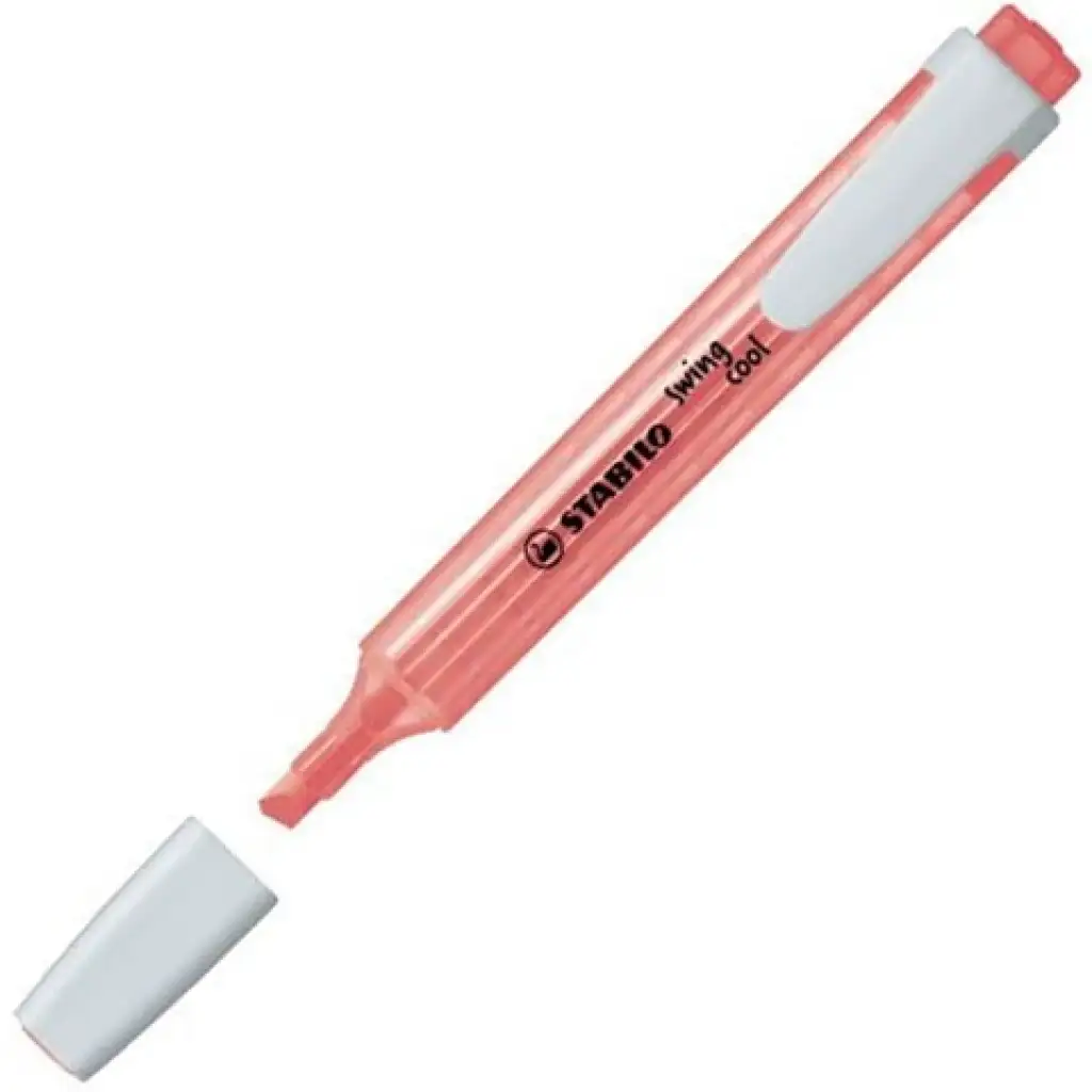 Stabilo: Swing Cool szövegkiemelő filc piros