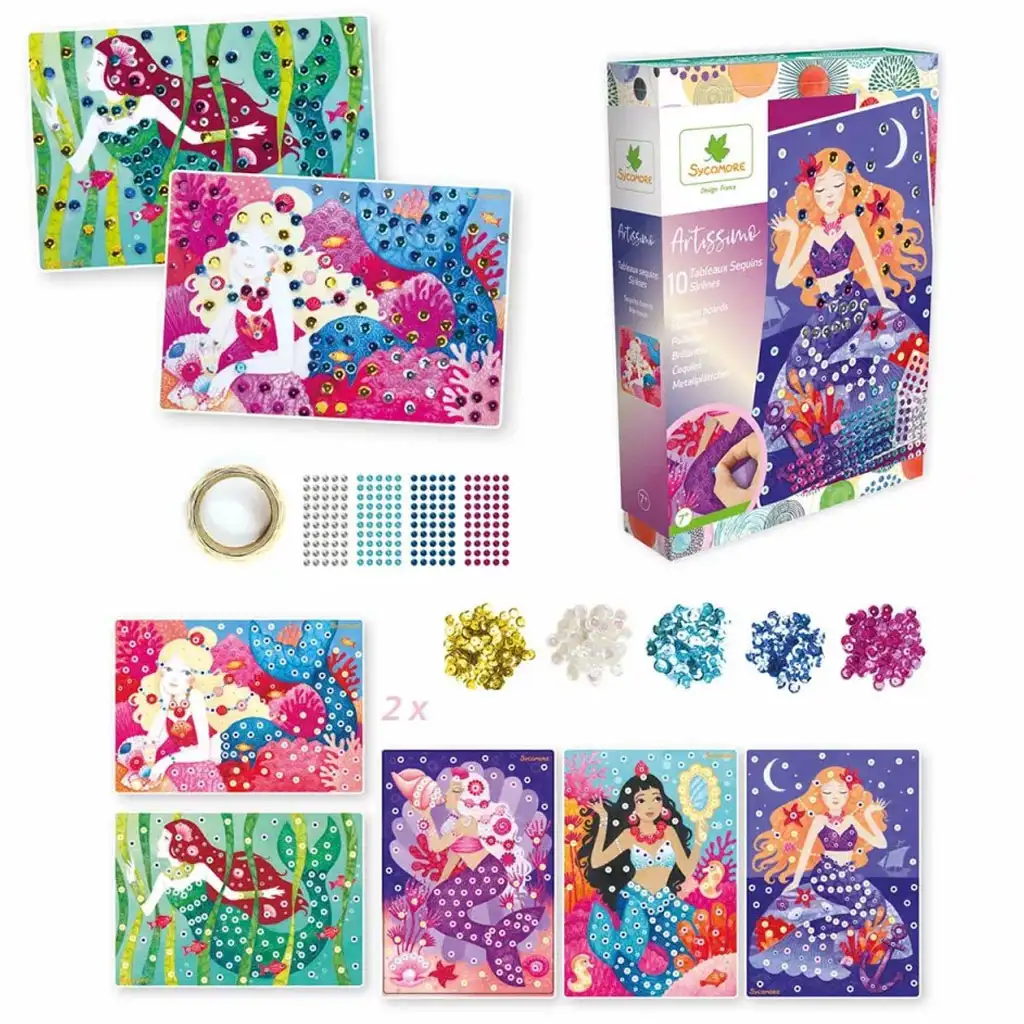 Sycomore: Artissimo sellők mozaikkép készítő szett kép 3