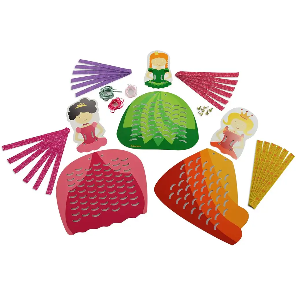 Sycomore: Hercegnőkészítés szalaggal kreatív szett kép 2