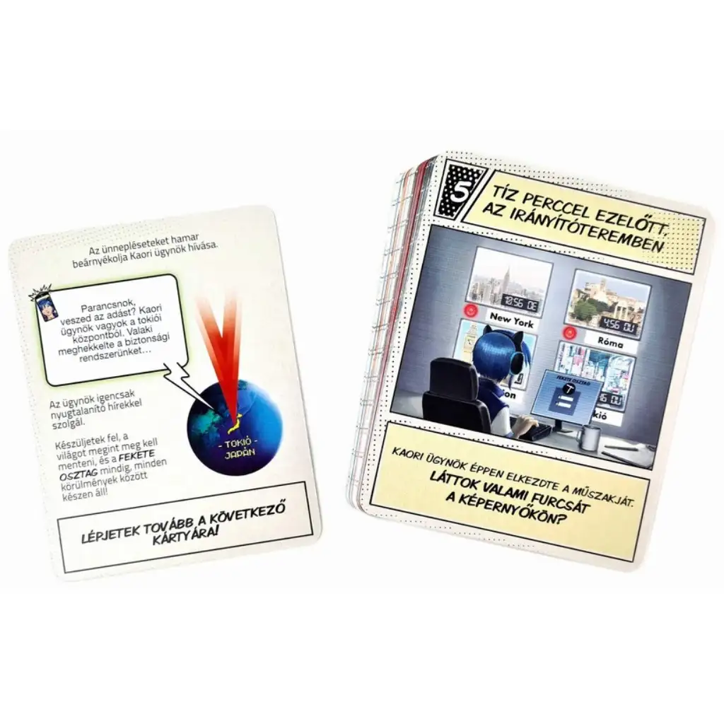 Szabadulópakli - Áramszünet Tokióban kártyajáték kép 3