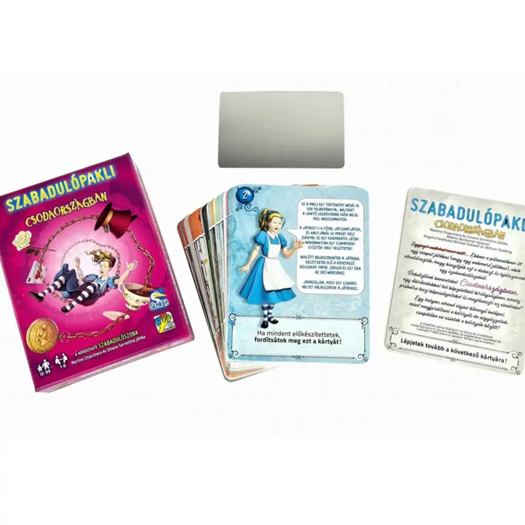 Szabadulópakli - Csodaországban társasjáték kép 3