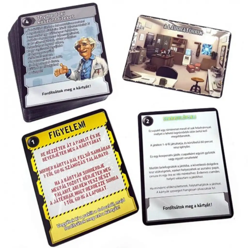 Szabadulópakli - Idópróba társasjáték kép 2