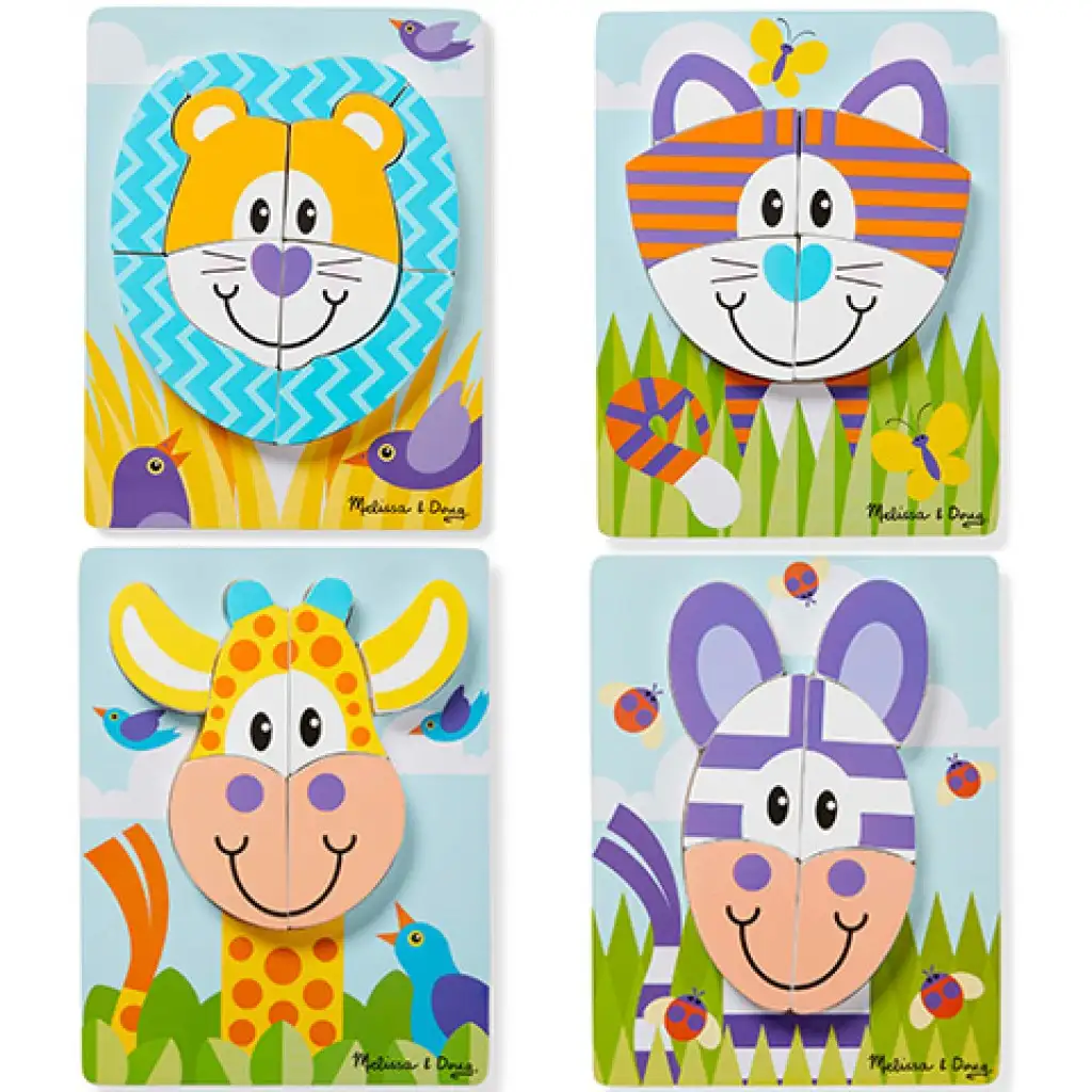 Szafari fa óriás puzzle - Melissa & Doug kép 2