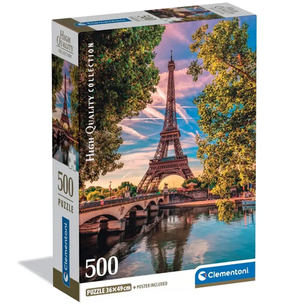 A Szajna mentén 500 HQC kompakt puzzle - Clementoni