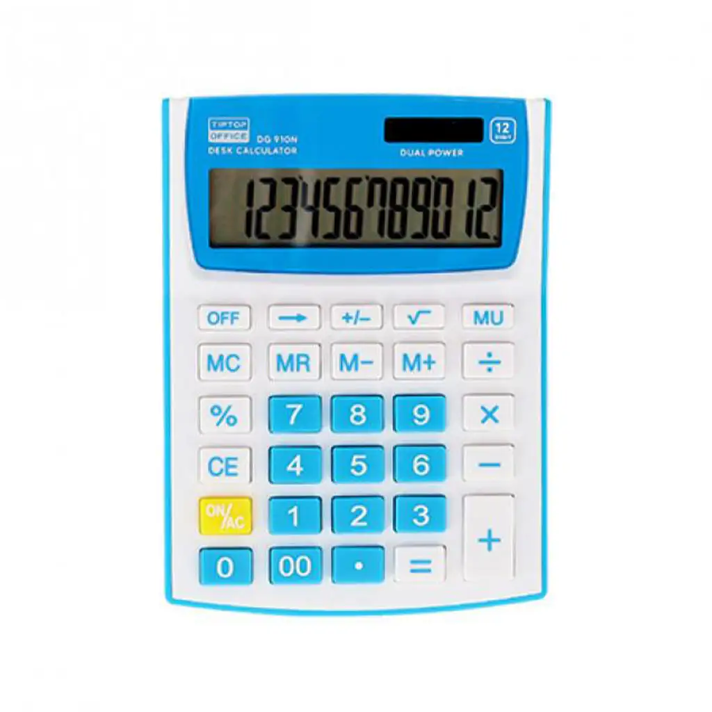 Spirit: DG-910N számológép kék színben