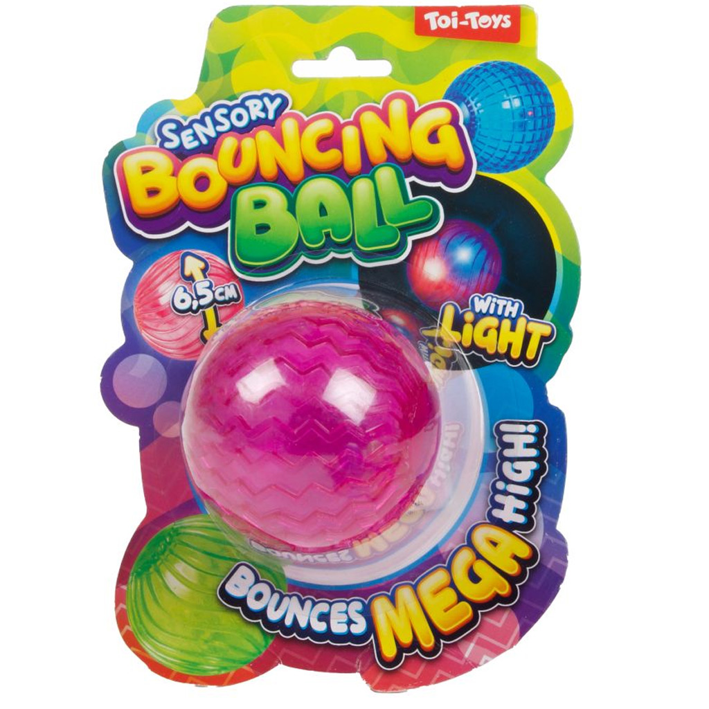 Szenzoros világító pattogó labda többféle változatban 1db kép 2