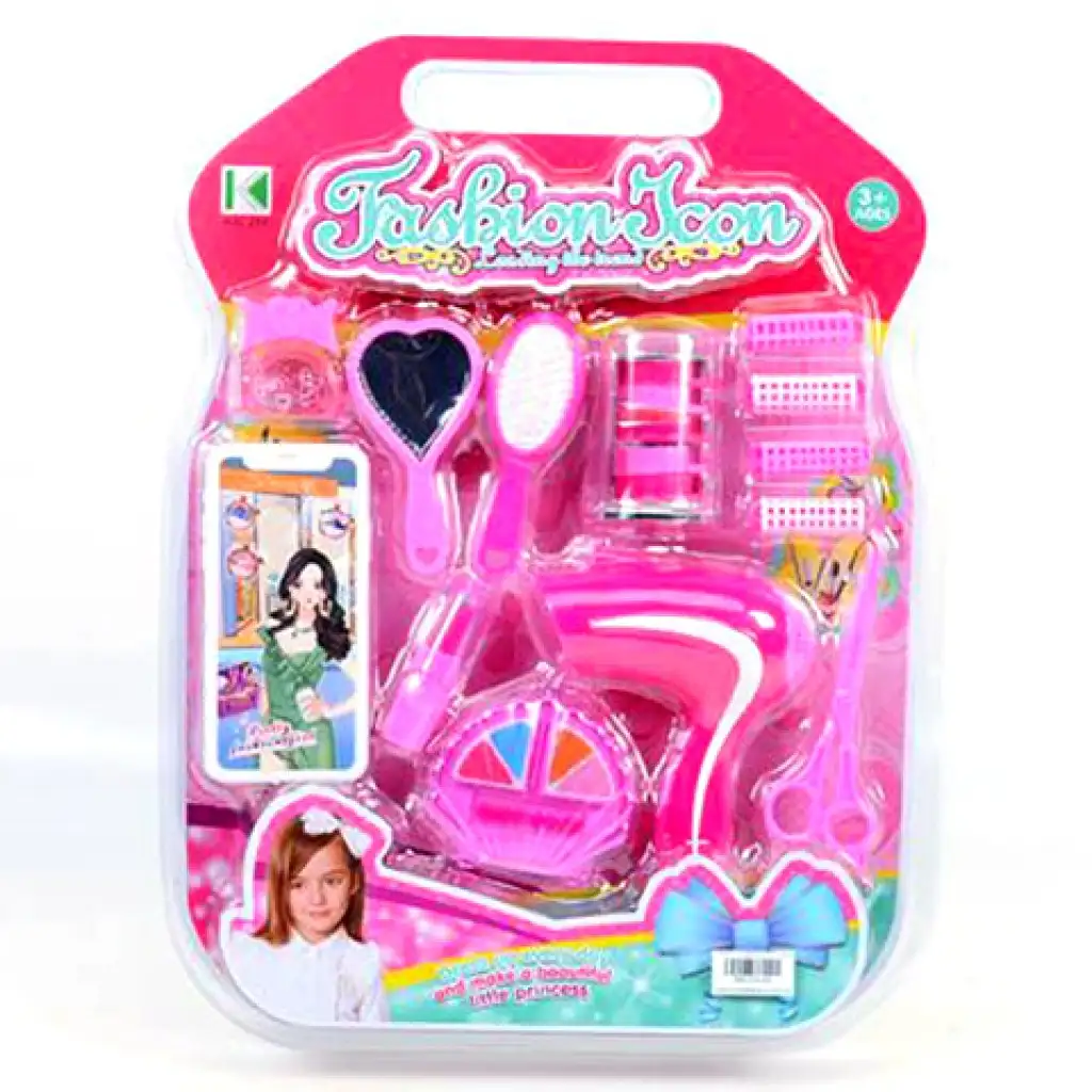 Szépség szett tükörrel és hajcsavarokkal