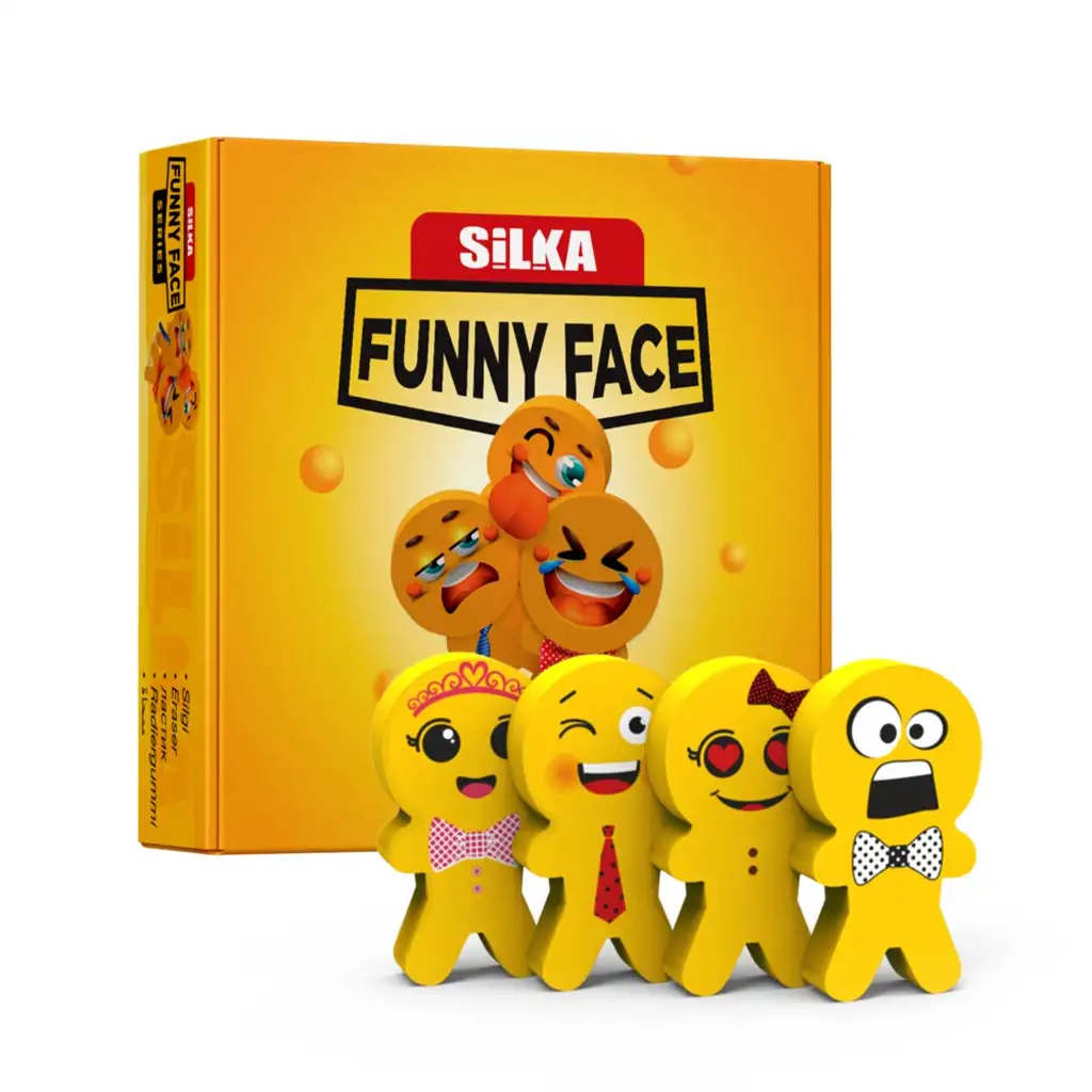 Nebulo: Silka radír - vicces arcok 1db