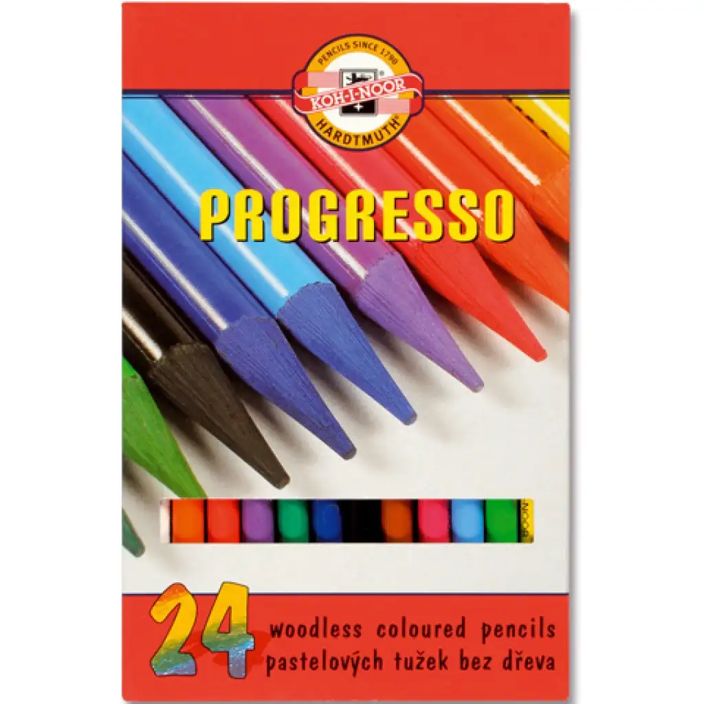 ICO: Progresso pasztellceruza 24db Koh-I-Noor