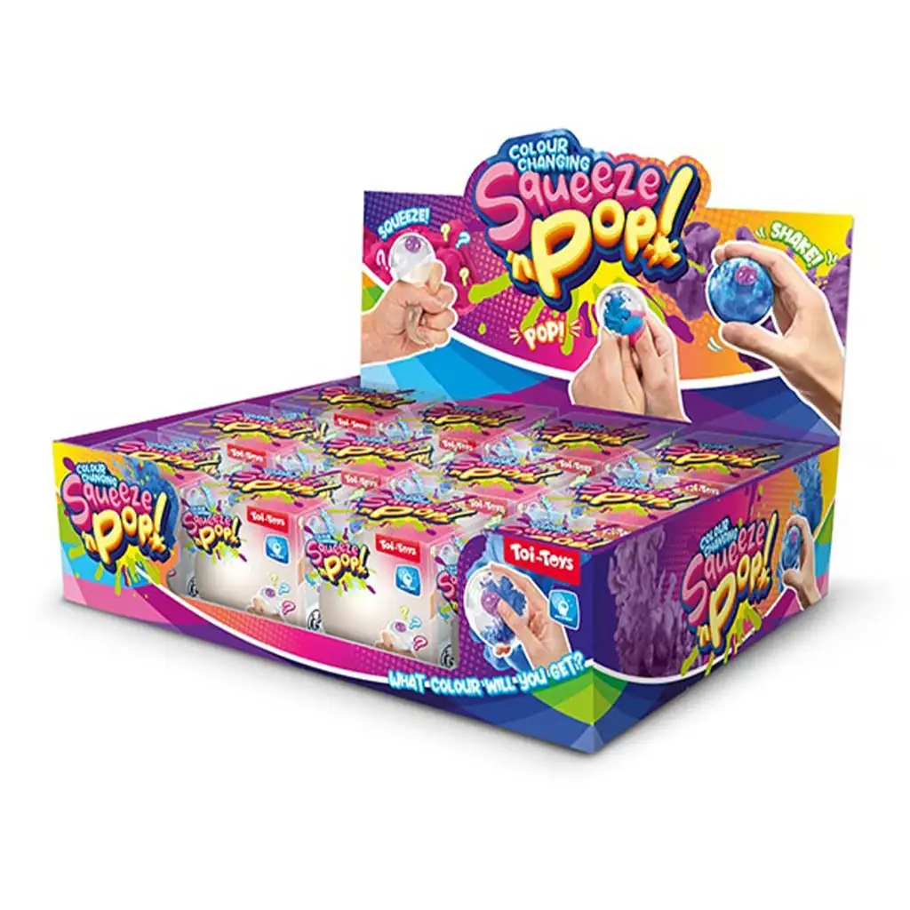 Színvarázs meglepetés stresszlabda 6cm-s 1db kép 2