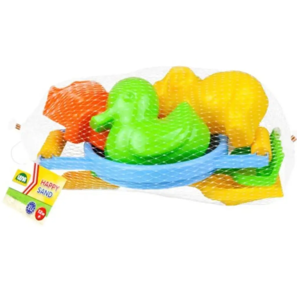 LENA: Homokozó szita szett kiegészítőkkel 6db-os kép 2