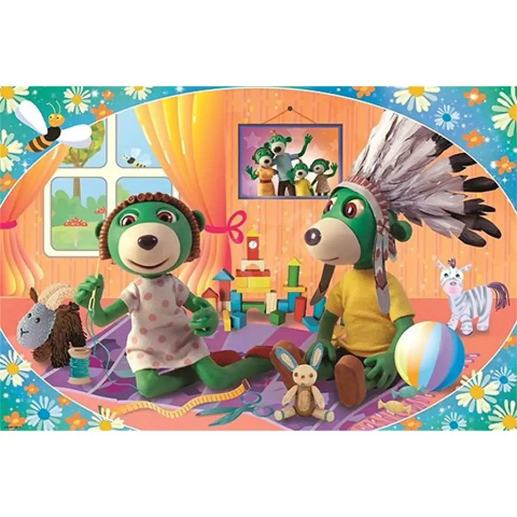 Treflikow Szórakozzunk együtt 24db-os Maxi puzzle - Trefl kép 2