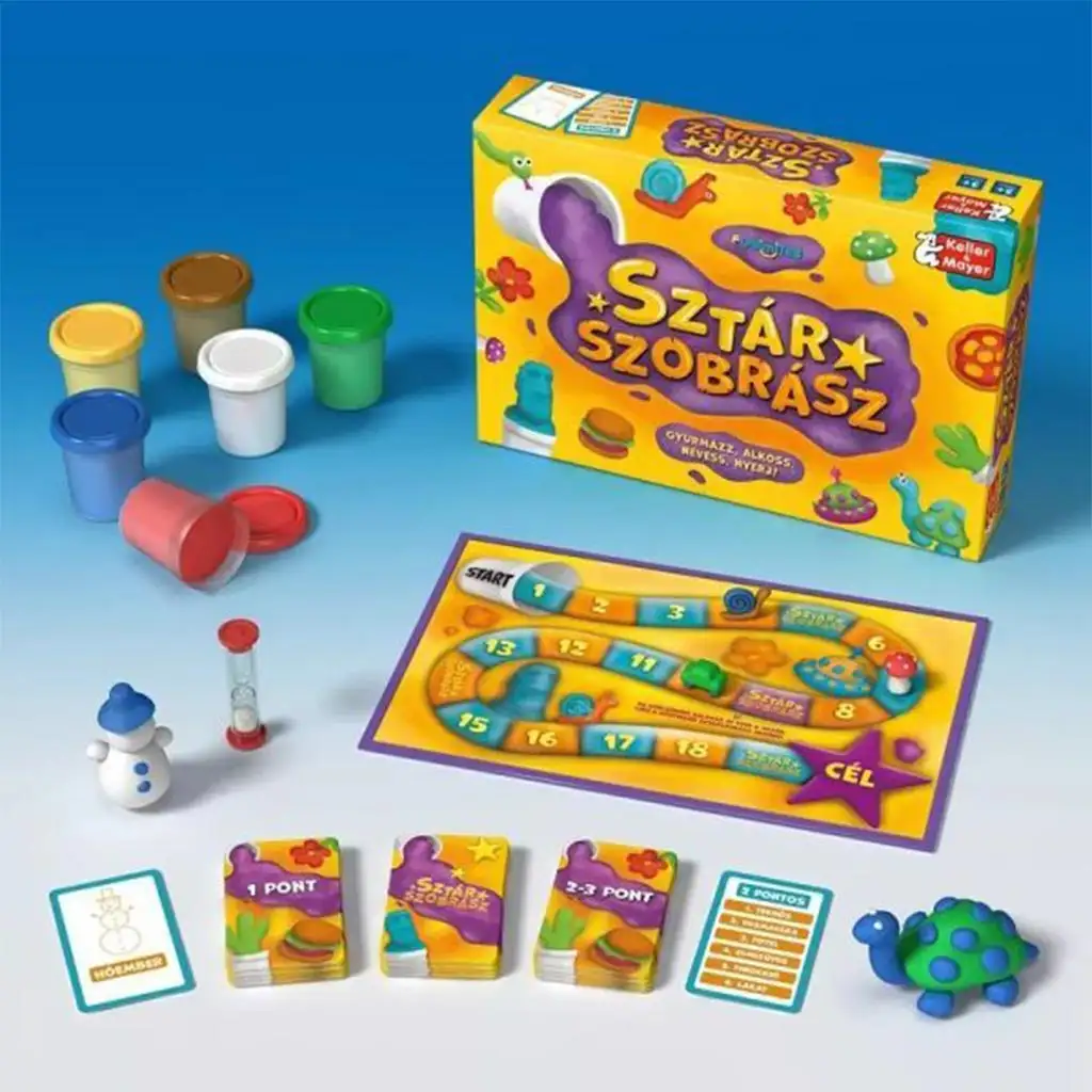 Sztárszobrász társasjáték kép 2