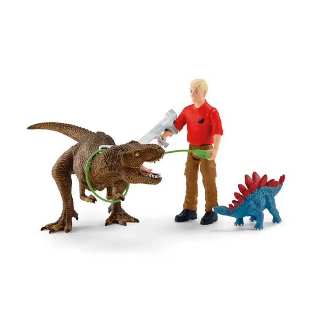 Schleich: Tyrannosaurus Rex támadás szett (41465) kép 2