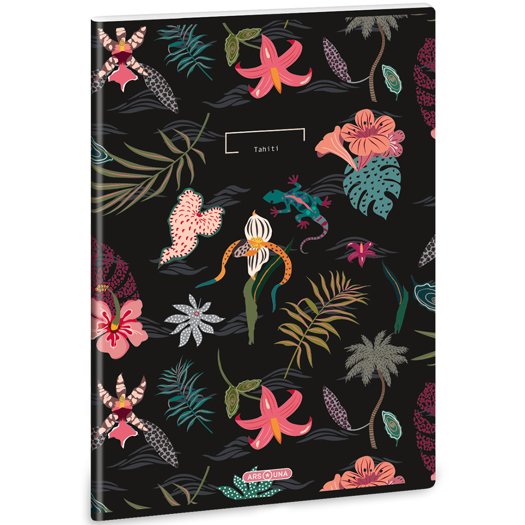 Ars Una: Tahiti extra kapcsos vonalas füzet A/4