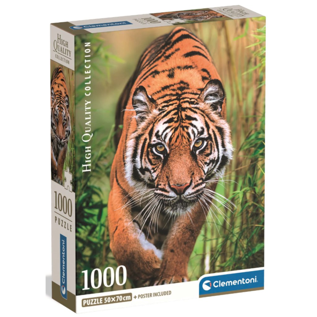 HQC Támadó tigris puzzle 1000 db-os - Clementoni