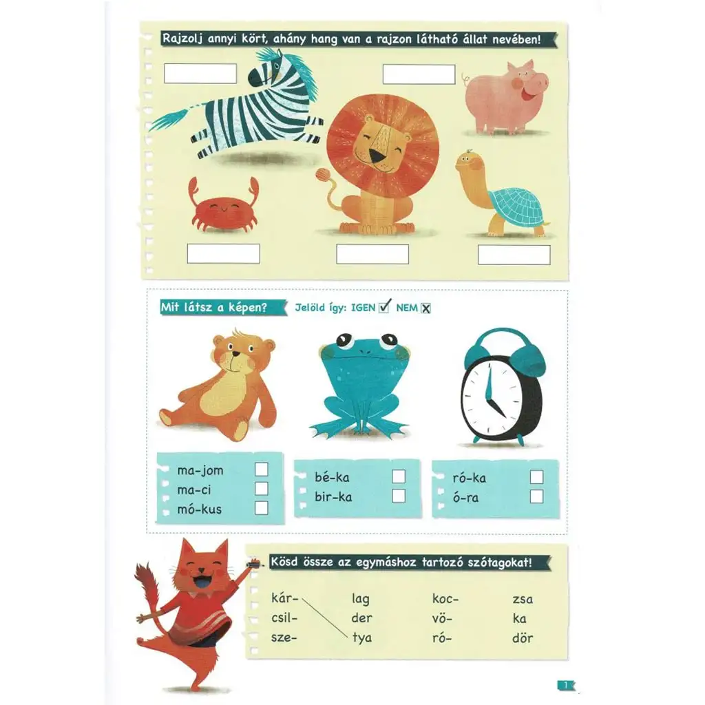 Tanoda - Gyakorlófeladatok elsősöknek 2. kép 2