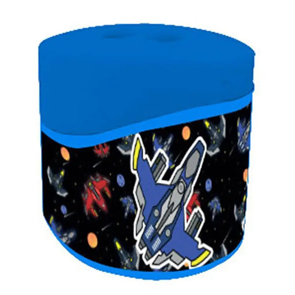 Must: Space Battle tartályos 2 lyukú hegyező űrhajós mintával kép 2