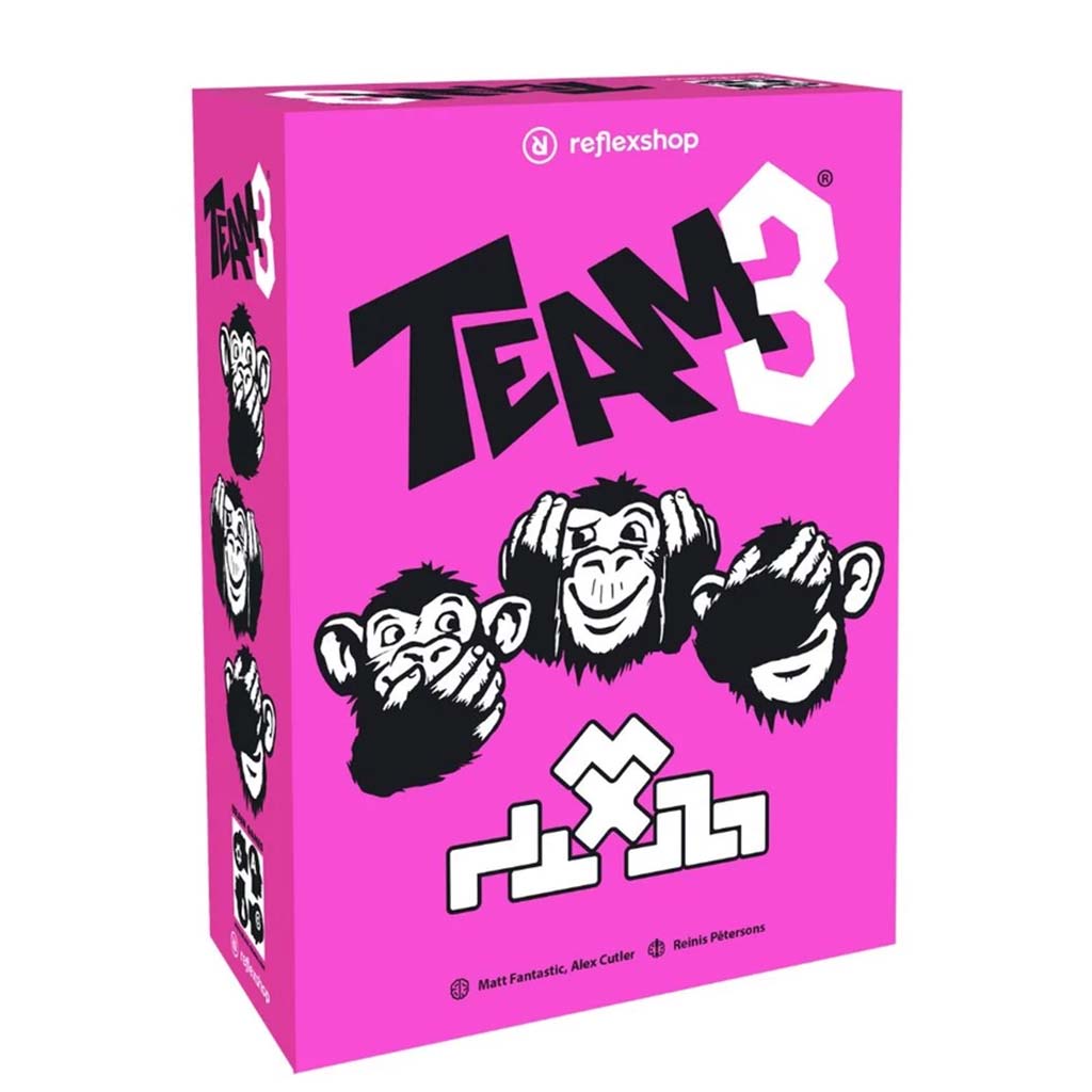 Team3 rózsaszín társasjáték